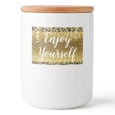 Enjoy Yourself / Festive Template Food Label