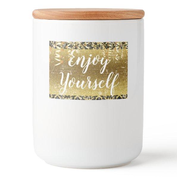 Enjoy Yourself / Festive Template Food Label