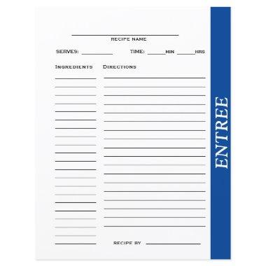 Entree Recipe