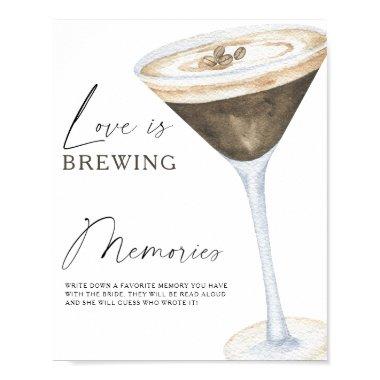 Espresso  Memories with the bride Poster