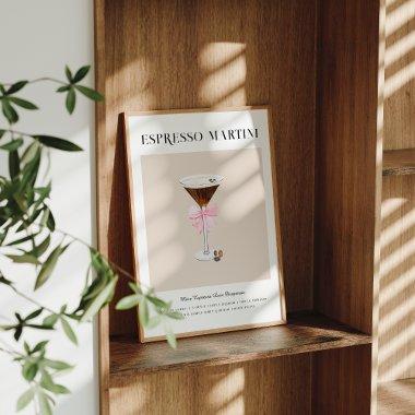 Espresso Martini |  Signature Drink Poster