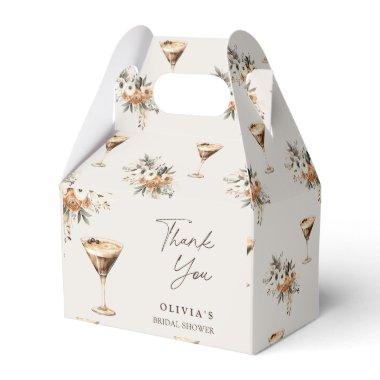 Espresso Martini  Thank You Favor Boxes