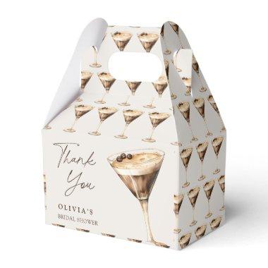 Espresso Martini  Thank You Favor Boxes