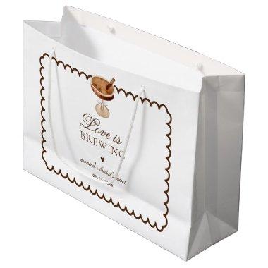 Espresso Martini Love is Brewing  Large Gift Bag