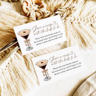 Espresso Martini Love Is Brewing Recipe Request Enclosure