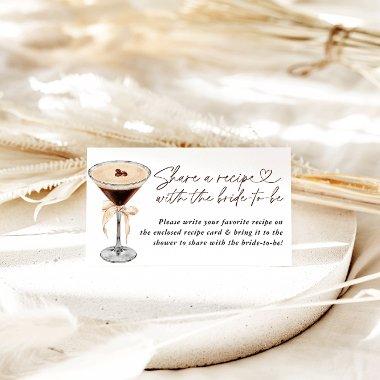 Espresso Martini Love Is Brewing Recipe Request Enclosure