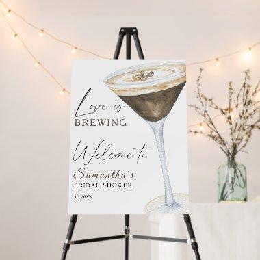 Espresso Martini Welcome  Foam Board