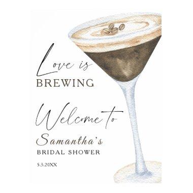 Espresso Martini Welcome  Poster