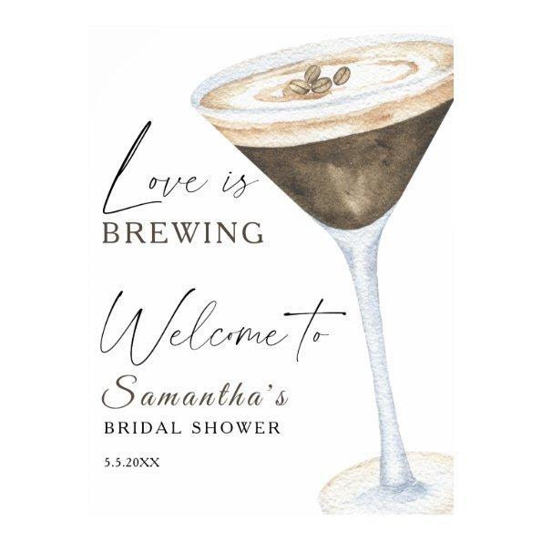 Espresso Martini Welcome  Poster