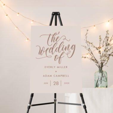 Eternal Bliss EDITABLE COLOR Wedding Welcome Sign