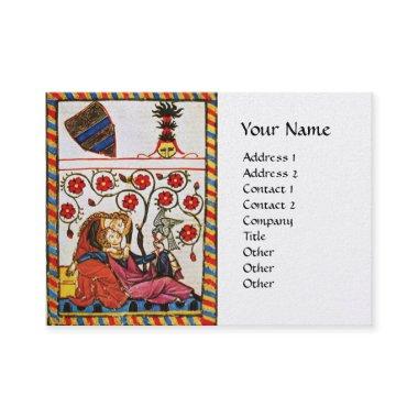 ETERNAL LOVE,Medieval Lovers,Monogram Red Roses Business