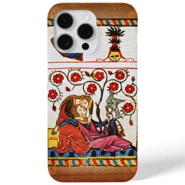 ETERNAL LOVE Medieval Miniature Parchment iPhone 15 Pro Max Case
