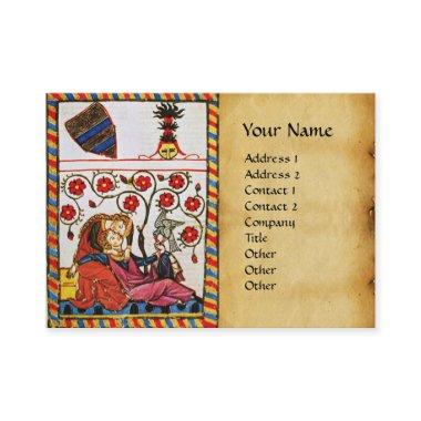 ETERNAL LOVE MONOGRAM Medieval Parchment Business