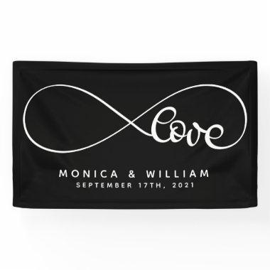 Eternal Love Symbol | Add Your Name & Date Banner