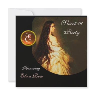 ETHERNAL BEAUTY,SWEET 16 YELLOW,BLACK WHITE DAMASK