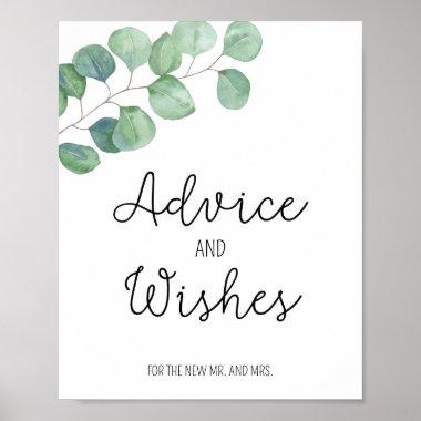 Eucalyptus - Advice and Wishes for Newlyweds Poster