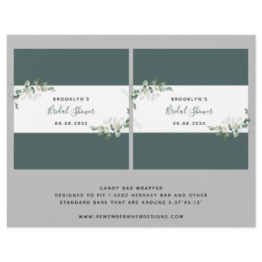 Eucalyptus  Candy Bar Wrapper