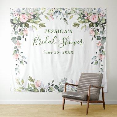 Eucalyptus Bridal Shower Chic Photo Booth Backdrop