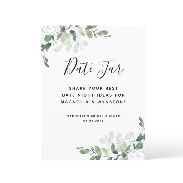 Eucalyptus  Date Night Jar Sign