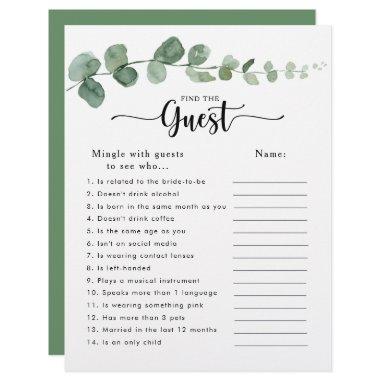 Eucalyptus  Find the Guest Game