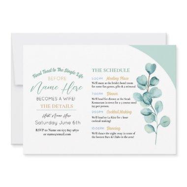 Eucalyptus  Party Leave Mint