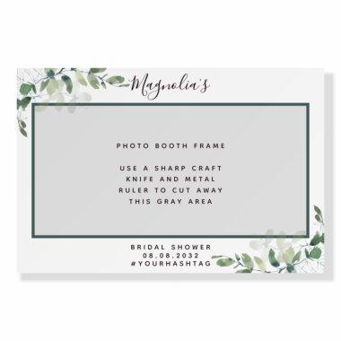 Eucalyptus  Photo Booth Prop Frame Foam Board