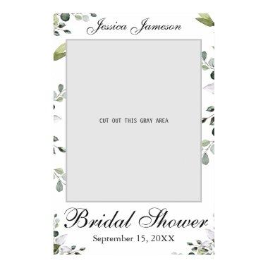 Eucalyptus Bridal Shower Photo Prop Poster