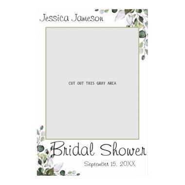 Eucalyptus Bridal Shower Photo Prop Poster