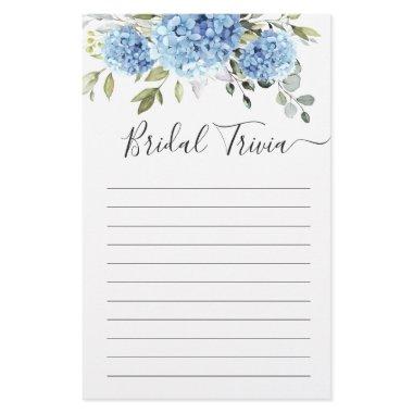 Eucalyptus 'Bridal Trivia'  Game