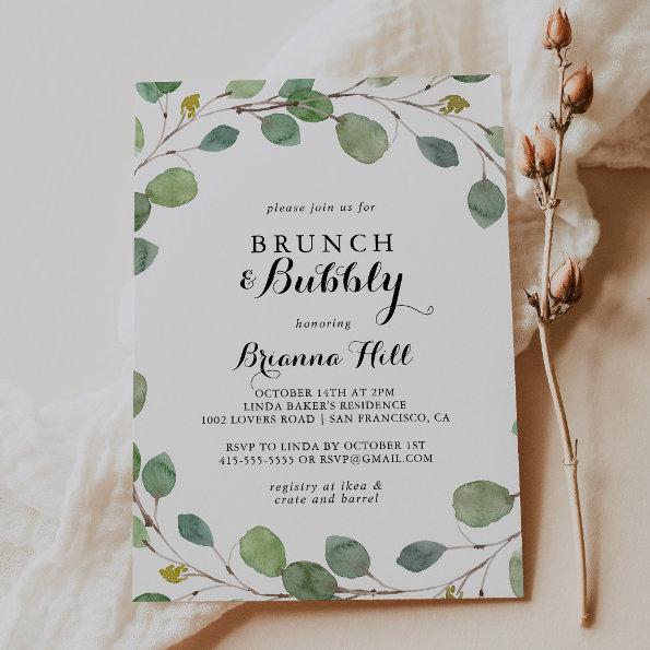 Eucalyptus Brunch and Bubbly