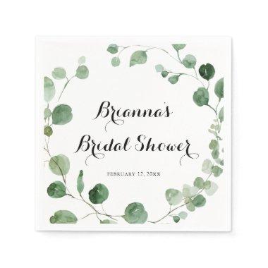Eucalyptus Calligraphy  Napkins
