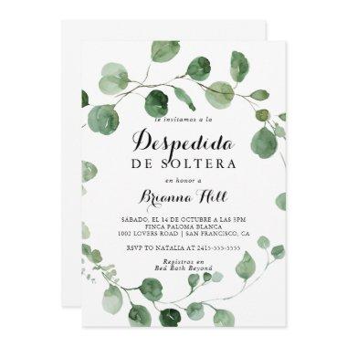 Eucalyptus Calligraphy Spanish