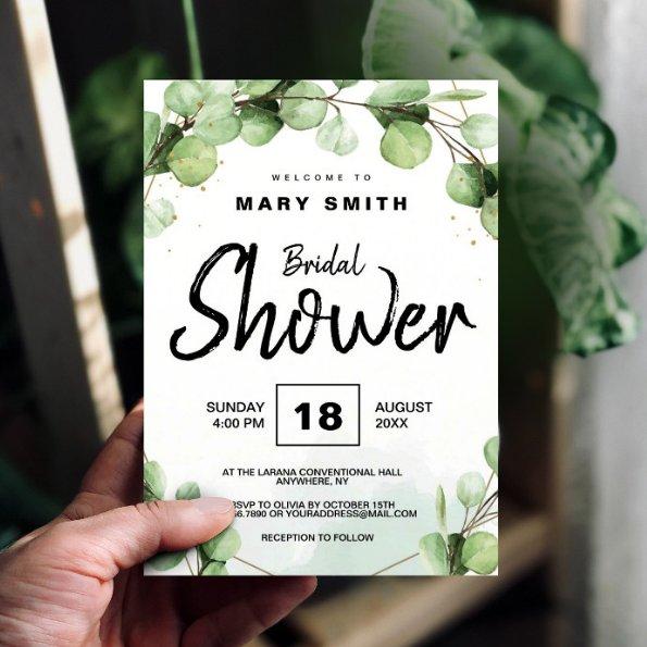 Eucalyptus Elegant Rustic Simple