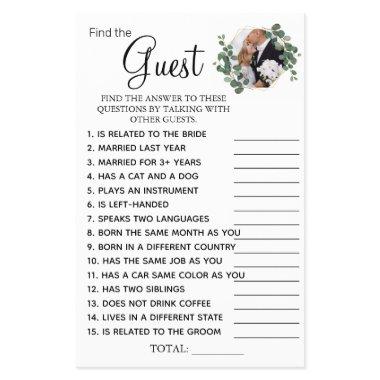 Eucalyptus Find the Guest  game  Flyer