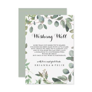 Eucalyptus Foliage Delight Wedding Wishing Well Enclosure
