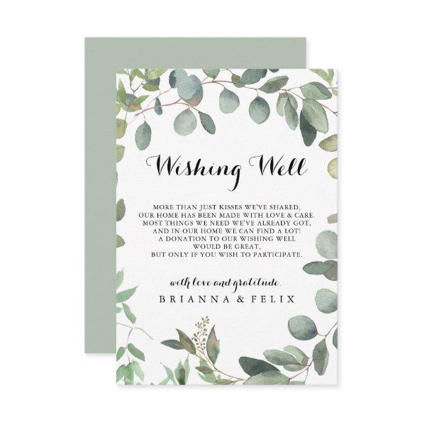 Eucalyptus Foliage Delight Wedding Wishing Well Enclosure