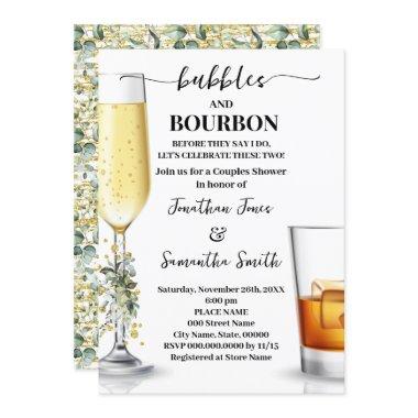 Eucalyptus Gold Bubbles & Bourbon Couples Shower