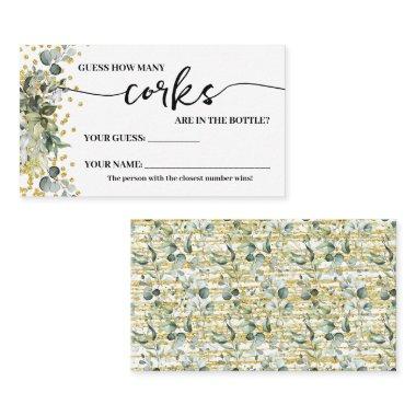 Eucalyptus Gold How many Corks Shower Game