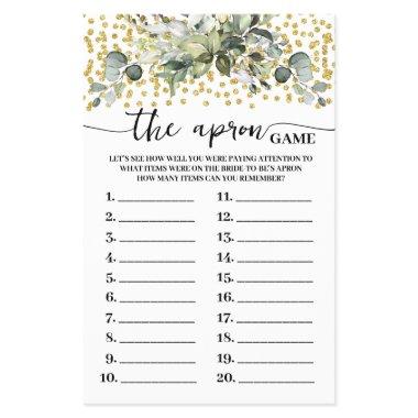 Eucalyptus Gold The Apron  Game  Flyer