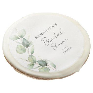 Eucalyptus Greenery Botanical  Sugar Cookie