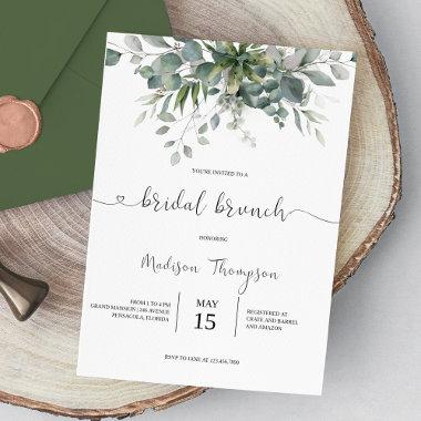 Eucalyptus Greenery Bridal Brunch