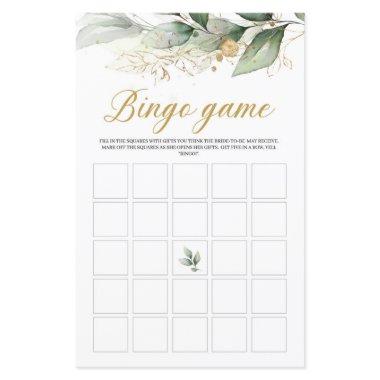 Eucalyptus greenery  bingo game