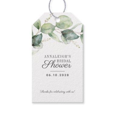 Eucalyptus Greenery  Thank You Favor Gift Tags