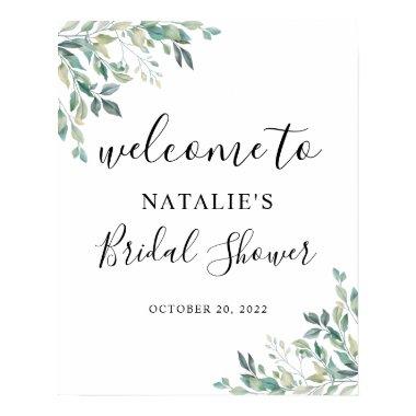 Eucalyptus Greenery  Welcome Sign