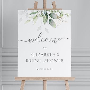 Eucalyptus Greenery  Welcome Sign