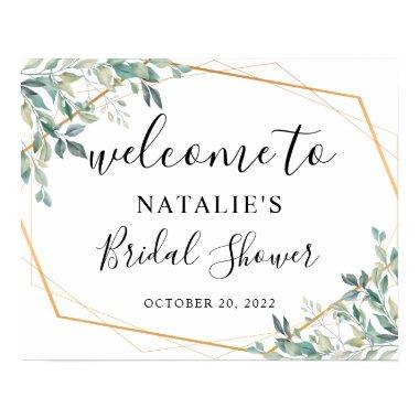 Eucalyptus Greenery  Welcome Sign