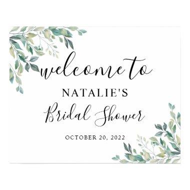 Eucalyptus Greenery  Welcome Sign
