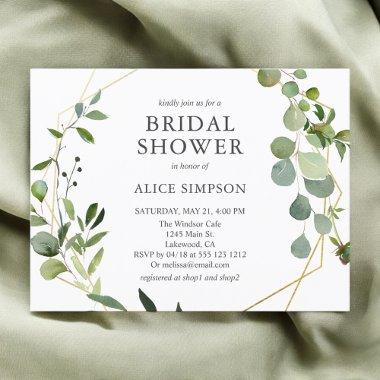 Eucalyptus Greenery Elegant  Invitation Post