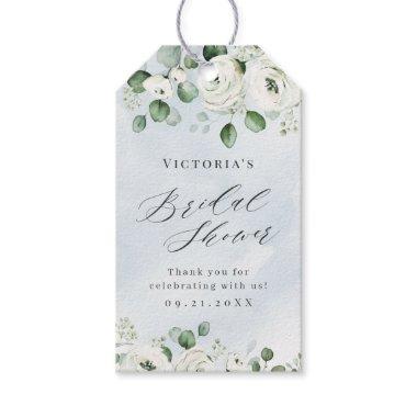 Eucalyptus Greenery floral bridal shower favor Gift Tags