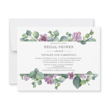 Eucalyptus Greenery Succulent Script